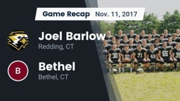 Recap: Joel Barlow  vs. Bethel  2017