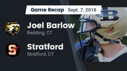 Recap: Joel Barlow  vs. Stratford  2018