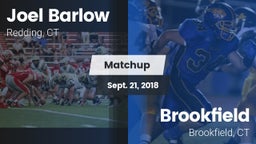 Matchup: Joel Barlow  vs. Brookfield  2018