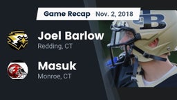 Recap: Joel Barlow  vs. Masuk  2018