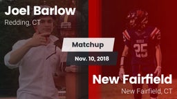 Matchup: Joel Barlow  vs. New Fairfield  2018