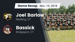 Recap: Joel Barlow  vs. Bassick  2018