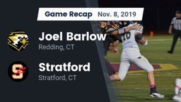 Recap: Joel Barlow  vs. Stratford  2019