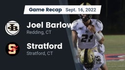 Recap: Joel Barlow  vs. Stratford  2022