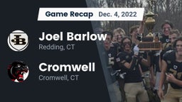 Recap: Joel Barlow  vs. Cromwell  2022