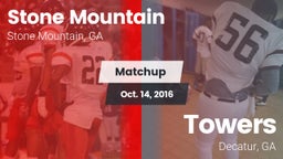 Matchup: Stone Mountain High vs. Towers  2016