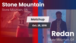 Matchup: Stone Mountain High vs. Redan  2016