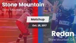 Matchup: Stone Mountain High vs. Redan  2017