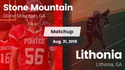 Matchup: Stone Mountain High vs. Lithonia  2018