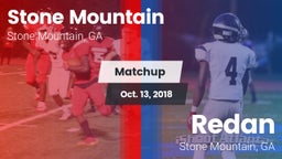 Matchup: Stone Mountain High vs. Redan  2018