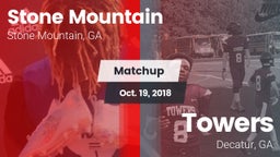 Matchup: Stone Mountain High vs. Towers  2018