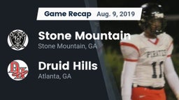 Recap: Stone Mountain   vs. Druid Hills  2019