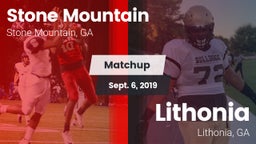Matchup: Stone Mountain High vs. Lithonia  2019