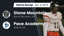 Recap: Stone Mountain   vs. Pace Academy 2019