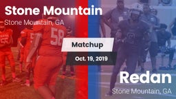 Matchup: Stone Mountain High vs. Redan  2019