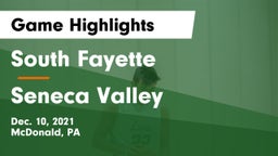 South Fayette  vs Seneca Valley  Game Highlights - Dec. 10, 2021