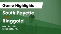 South Fayette  vs Ringgold  Game Highlights - Dec. 21, 2021
