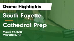 South Fayette  vs Cathedral Prep Game Highlights - March 10, 2023