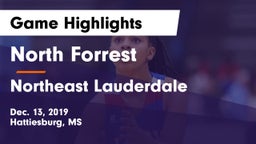 North Forrest  vs Northeast Lauderdale  Game Highlights - Dec. 13, 2019