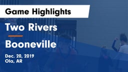Two Rivers  vs Booneville  Game Highlights - Dec. 20, 2019