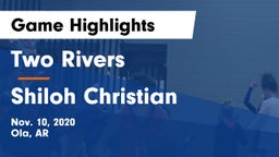 Two Rivers  vs Shiloh Christian  Game Highlights - Nov. 10, 2020