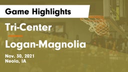 Tri-Center  vs Logan-Magnolia  Game Highlights - Nov. 30, 2021