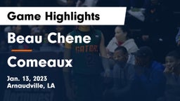 Beau Chene  vs Comeaux  Game Highlights - Jan. 13, 2023