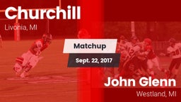 Matchup: Churchill High vs. John Glenn  2017
