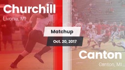 Matchup: Churchill High vs. Canton  2017