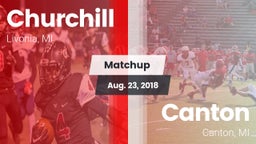Matchup: Churchill High vs. Canton  2018