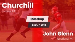 Matchup: Churchill High vs. John Glenn  2018
