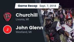 Recap: Churchill  vs. John Glenn  2018