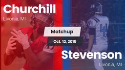 Matchup: Churchill High vs. Stevenson  2018