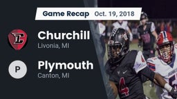 Recap: Churchill  vs. Plymouth  2018