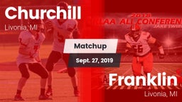 Matchup: Churchill High vs. Franklin  2019