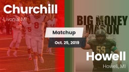 Matchup: Churchill High vs. Howell 2019
