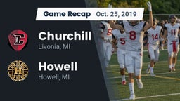 Recap: Churchill  vs. Howell 2019