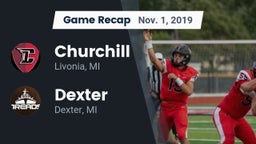 Recap: Churchill  vs. Dexter  2019
