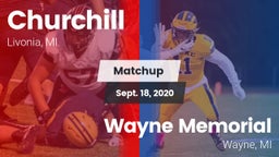 Matchup: Churchill High vs. Wayne Memorial  2020