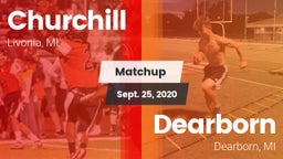 Matchup: Churchill High vs. Dearborn  2020