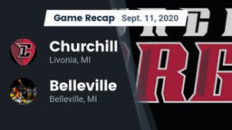 Recap: Churchill  vs. Belleville  2020