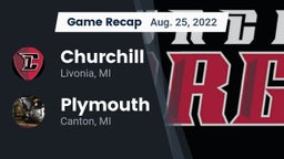 Recap: Churchill  vs. Plymouth  2022