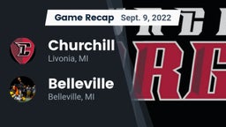 Recap: Churchill  vs. Belleville  2022