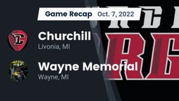 Recap: Churchill  vs. Wayne Memorial  2022