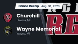Recap: Churchill  vs. Wayne Memorial  2023