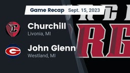 Recap: Churchill  vs. John Glenn  2023
