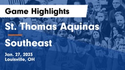 St. Thomas Aquinas  vs Southeast  Game Highlights - Jan. 27, 2023
