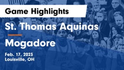 St. Thomas Aquinas  vs Mogadore  Game Highlights - Feb. 17, 2023