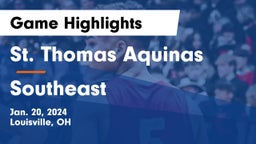St. Thomas Aquinas  vs Southeast  Game Highlights - Jan. 20, 2024