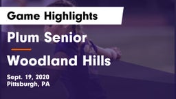 Plum Senior  vs Woodland Hills  Game Highlights - Sept. 19, 2020